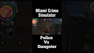 Miami Crime Simulator - Police vs Gangster Fighting Scene ! #shorts screenshot 1