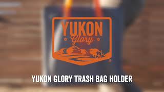 Yukon Glory Portable Trash Bag Holder