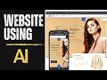 Using ai create your own website very simple 