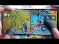 POCO X3 PRO : HANDCAM 💔 SOLO VS SQUAD FREE FIRE GAMEPLAY
