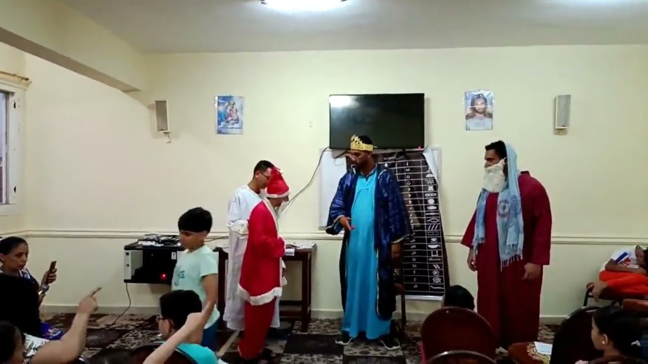 اسكتش مناظره اريوس و اثناسيوس في مجمع نيقية - مؤتمر تي ناهتي