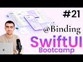 SwiftUI Bootcamp: @Binding orqali Reusable Viewlarni To‘g‘ri Ishlatish🚀
