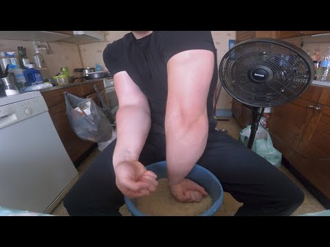 How I blew my forearms with rice (update)