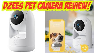 Dzees Pet Camera Review Unboxingsetupreview - Best Security Camera?