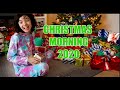 Opening Presents Christmas Morning 2020