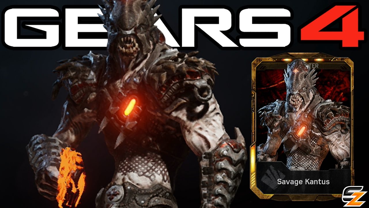 Gears of War 4 "Savage Kantus" Character Multiplayer Gameplay! YouTube