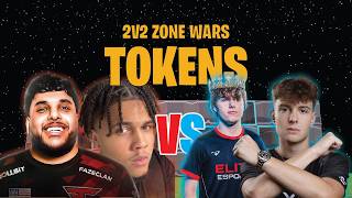 Faxuty &amp; Vet vs Clix &amp; Ajerss | 2v2 Zone Wars Tokens!