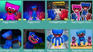 Poppy Horror 2,Poppy Horror,FiveNights,FiveNight Playtime,Scary Poppy & Horror,Evil Plush Toy Horror