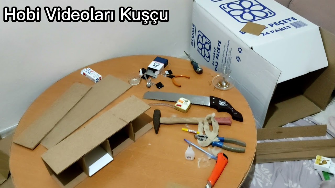 Evde kolay ,ucuz dörtlü kuş yuvası yapımı?