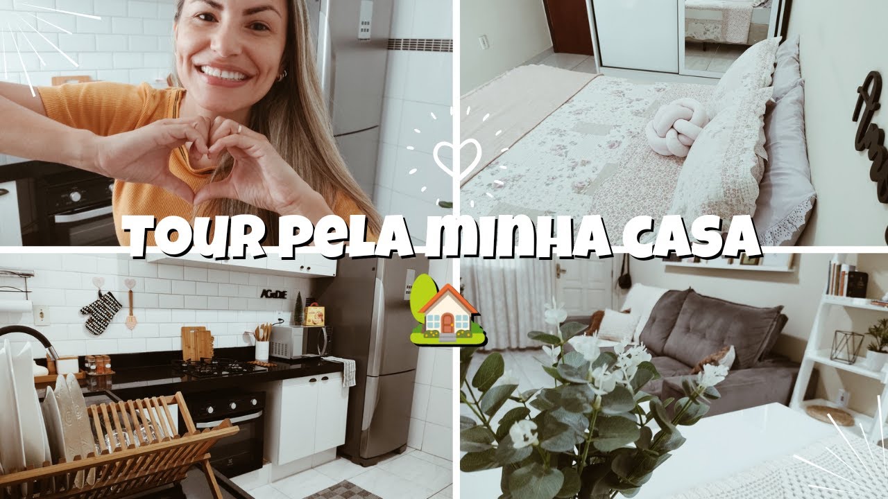 TOUR PELA MINHA CASA COMPLETO 🏡 MOSTREI DETALHES #tour #minhacasa # ...