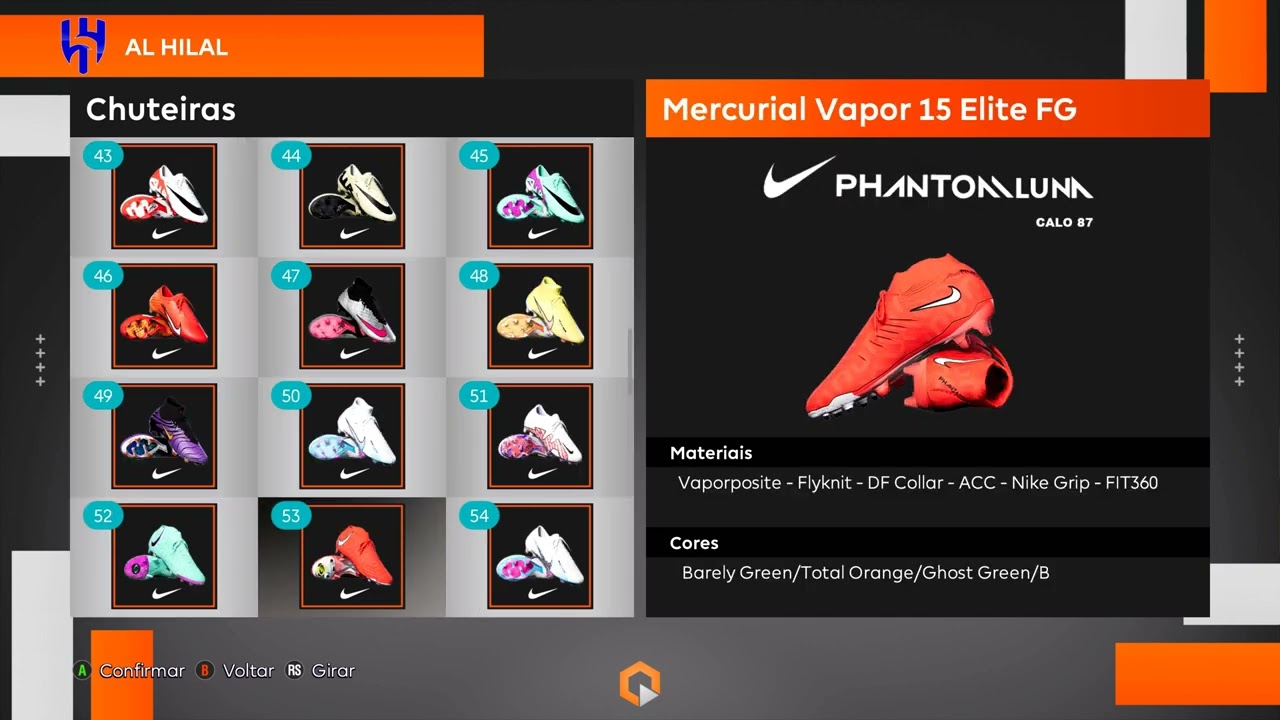 PES 2021 - TODAS CHUTEIRAS NO PATCH BMPES 2024 - 11.0 - ALL BOOTS