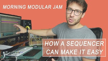 how i get inspired: 8am micro house modular jam | distilled noise