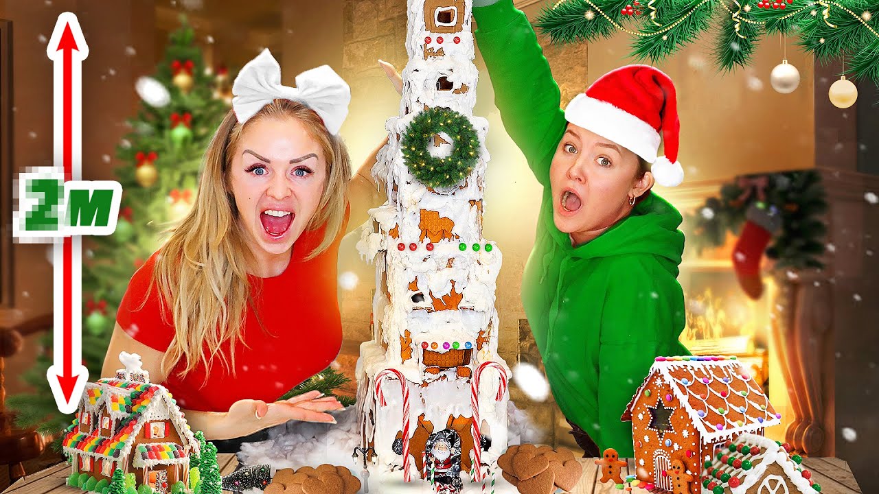 Vi försöker bygga Sveriges HÖGSTA PEPPARKAKSHUS 2021!