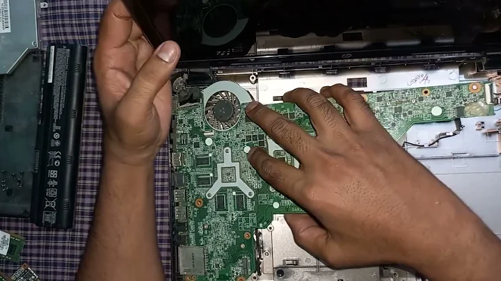 How to change HP Pavilion G6 laptop back panel || Ajay Computers