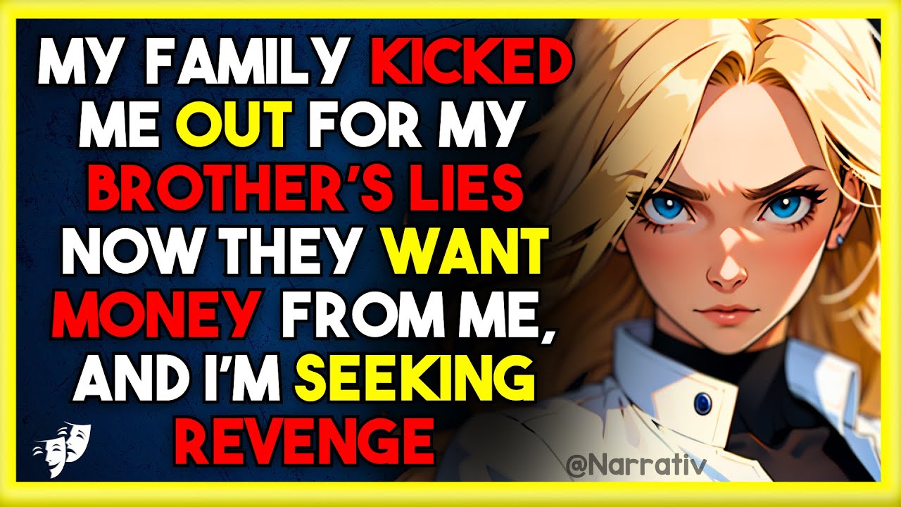 My Family Kicked Me Out for My Brother’s Lies  Now They Want Money from Me, and I’m Seeking Revenge