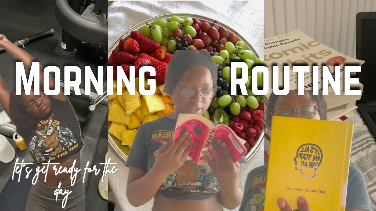 My 8 am realistic morning routine * motivation to get active * - YouTube