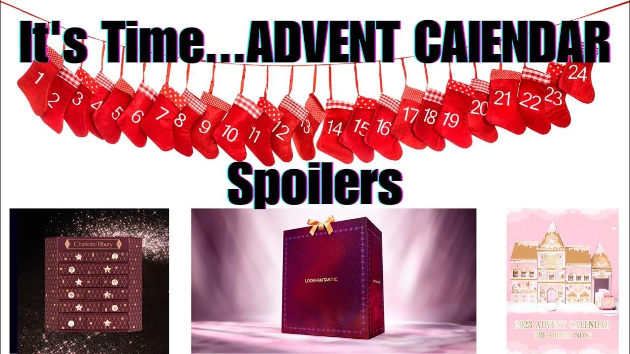 2023 Advent Calendar Spoilers My Favorite Time of the Year!!! YouTube