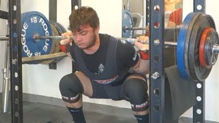 210KG X3 Squat!