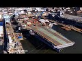 HII Unveils New Video of U.S. Navy&#39;s Next Supercarrier USS John F. Kennedy (CVN-79) Dead Loads Tests