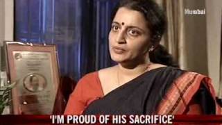 I'm proud of his sacrifice: Karkare's wife