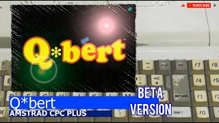 Amstrad CPC Plus -=Q*bert=- screenshot 3