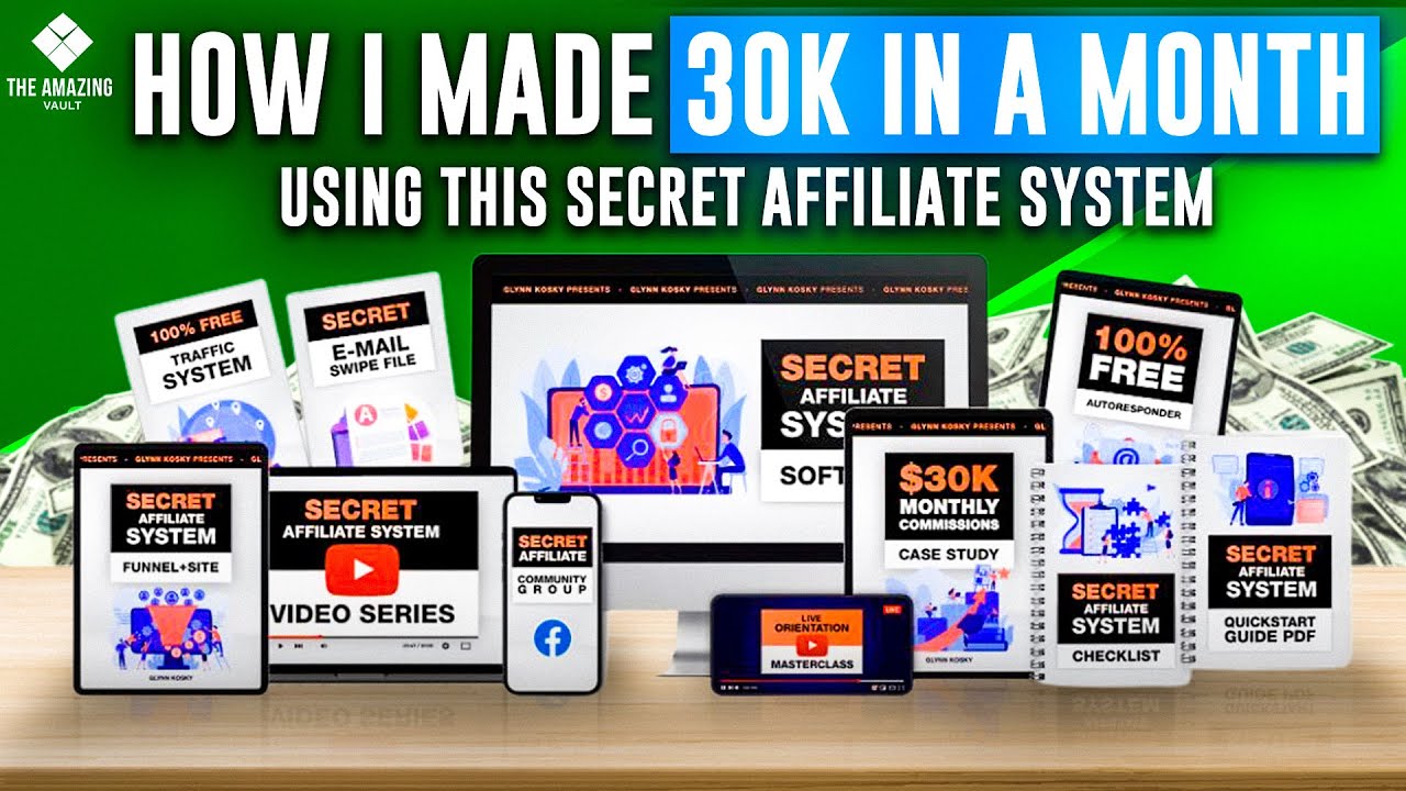 Secret Affiliate System Review - 30k in a Month!