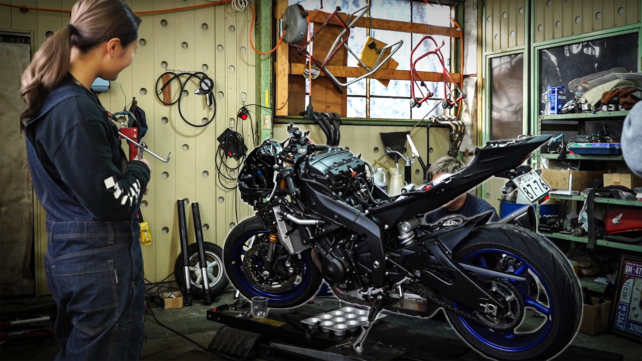 Custom] Full painting project for YAMAHA YZF-R6 has begun [All