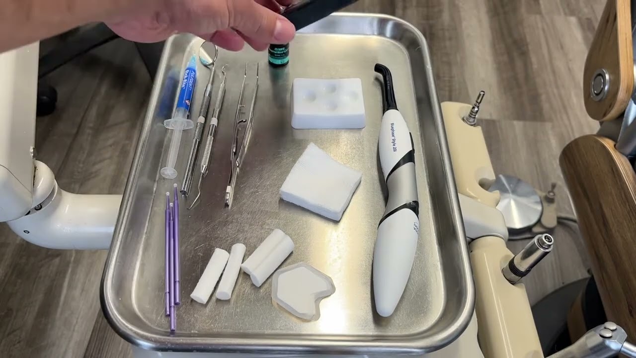 Temporary Tattooth Typical Instrument Setup