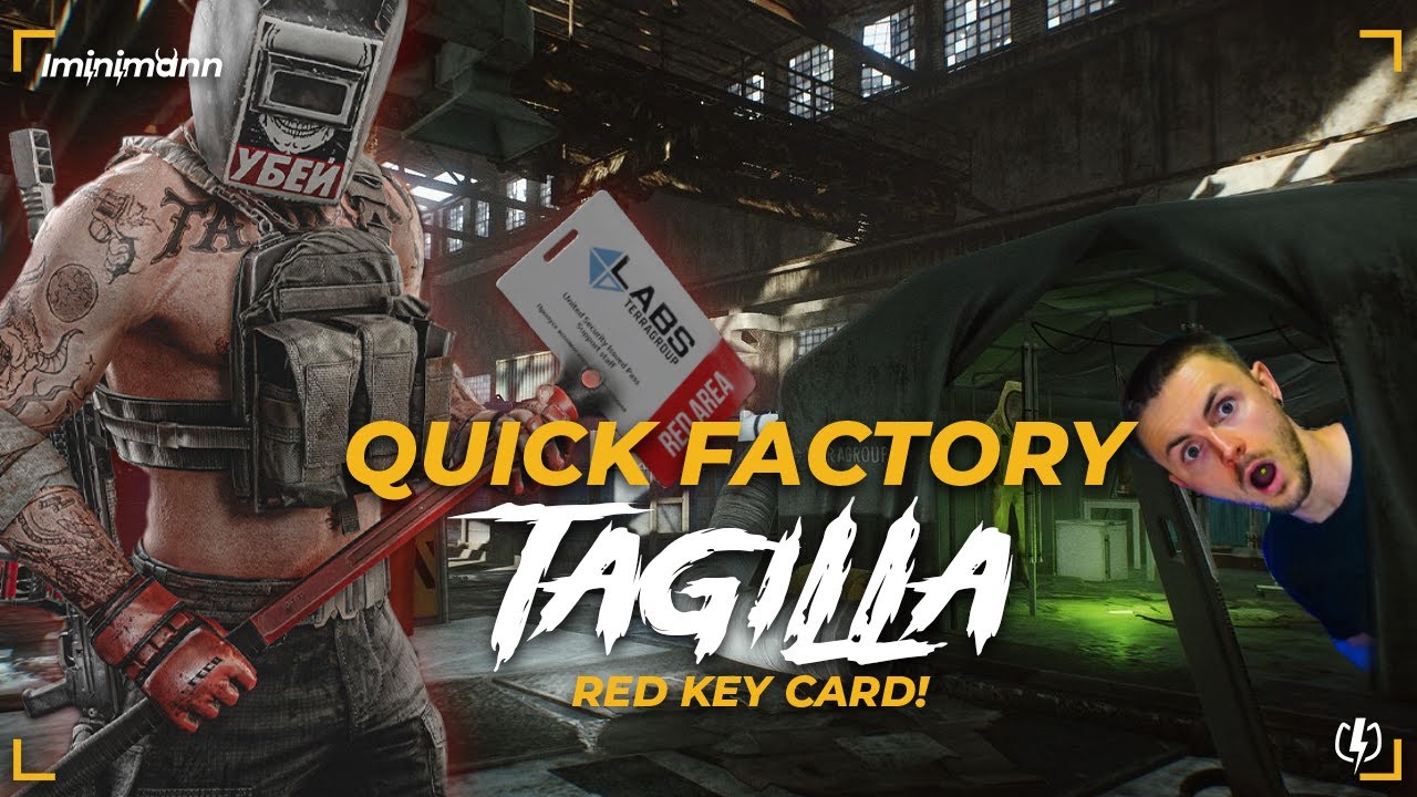 RED KEYCARD - AGAIN?! - IMinimann - Escape From Tarkov Gameplay - YouTube