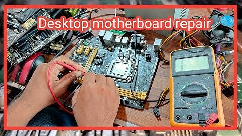 How to motherboard repair || asus h81 motherboard repair ||