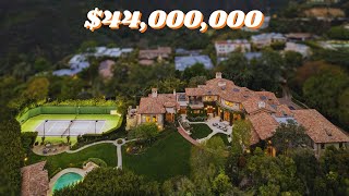 $44M Dream Home Tour: Experience the Opulence of Pacific Palisades