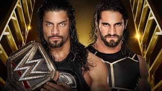 WWE 2K16 Roman Reigns Vs Seth Rollins | World Heavyweight Championship