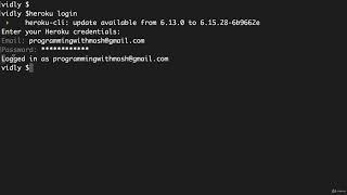Node.js #204 - Getting Started With Heroku [By Mosh Hamedani]