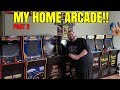 My At Home Arcade! Arcade1up Mortal Kombat, Space Invaders, and Final Fight Machines!