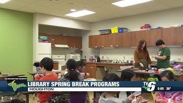 Portage Lake District Library invites younger students to join in ‘School’s Out’ spring break act...