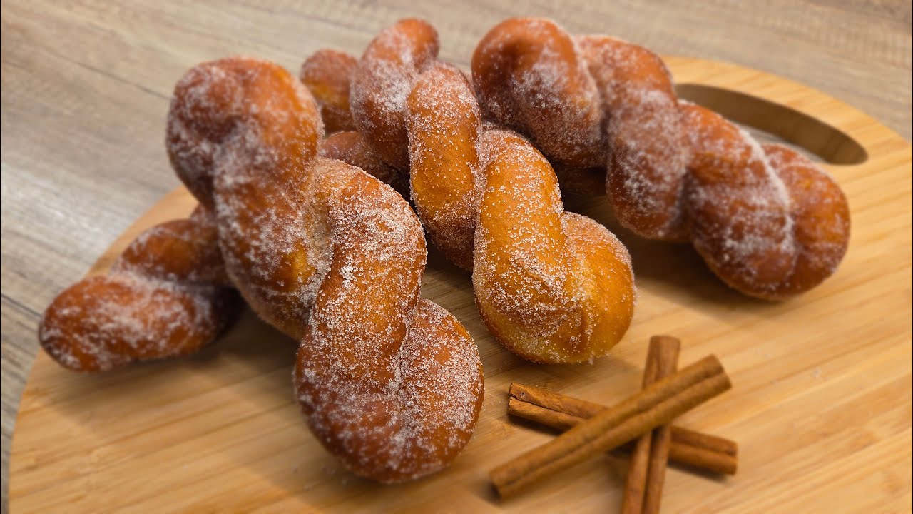 Csavart fánk recept / 