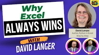 Why Excel Beats Every BI Tool with David Langer 📱