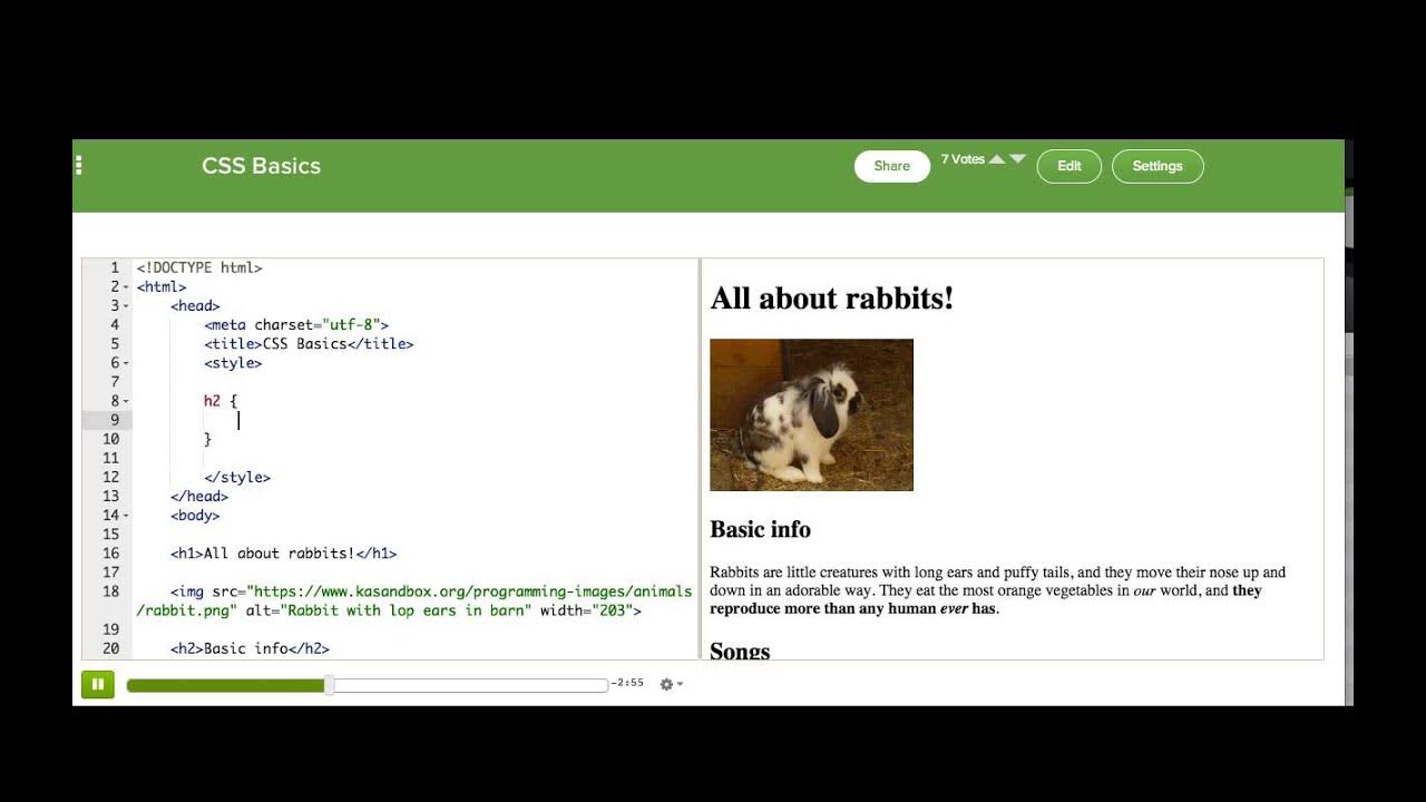 CSS Basics | Intro to HTML/CSS: Making webpages | Computer Programming ...