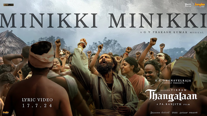 Minikki Minikki - Song Promo (Tamil) | Thangalaan | Chiyaan Vikram | Pa Ranjith | GV Prakash Kumar