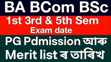 Gauhati University Latest update | Academic calendar | PG admission merit list