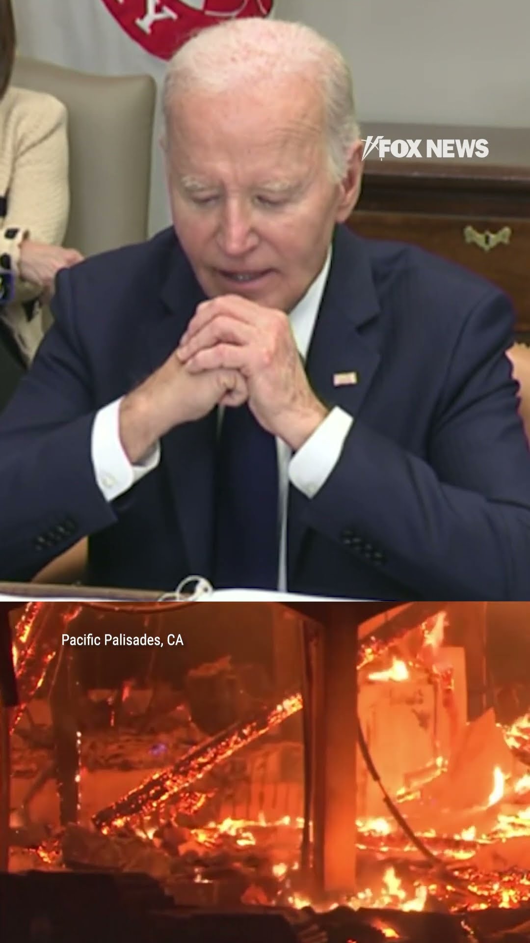 President Biden announces federal government will cover 100% cost for wildfires relief for 180 days