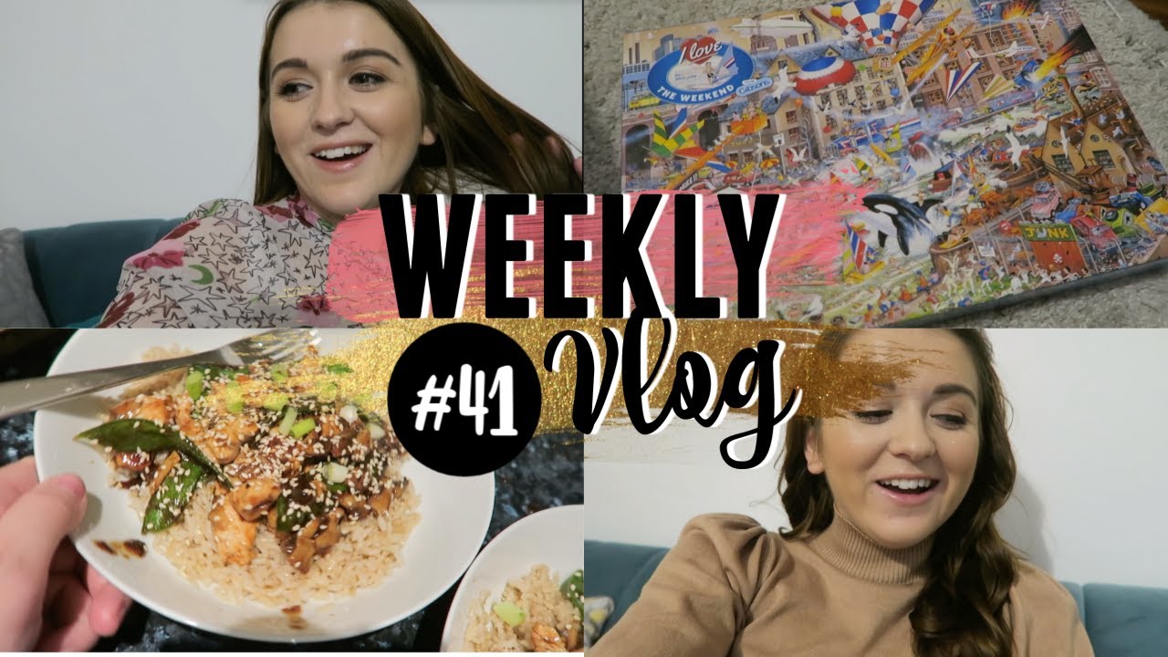 Weekly Vlog #41: Puzzles, Baking Bread & Hair Chats