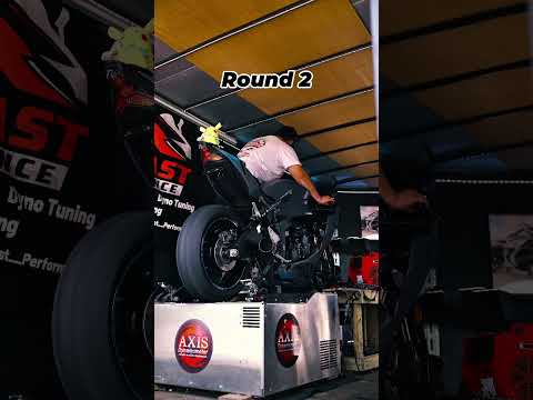 2025 Zx6r on the Dyno Sound ASMR doing 125HP After Tuning