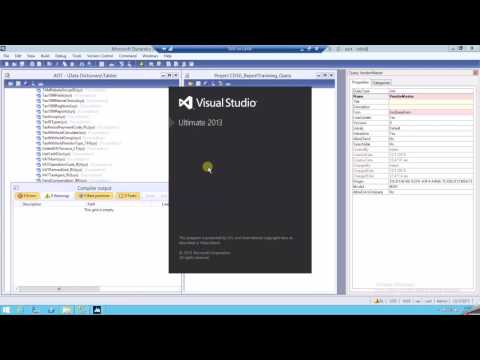 Create Simple Ssrs Report Using Query In Dynamics Ax 2012 R3