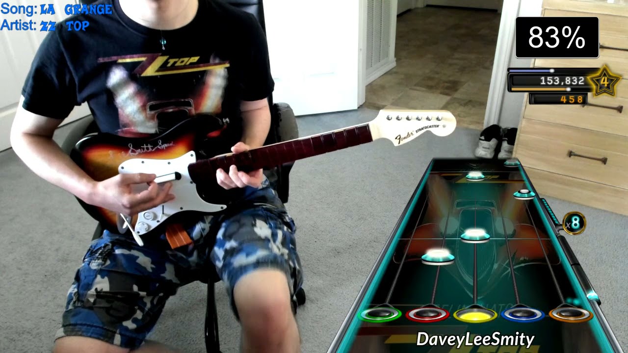 Clone Hero - ZZ Top - La Grange (Original) 100% FC - YouTube