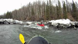 Eagle River Alaska May 2012 Alpacka Packraft float