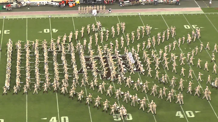 Fightin' Texas Aggie Band Halftime Show - Ball State Game at Kyle Field on September 12, 2015