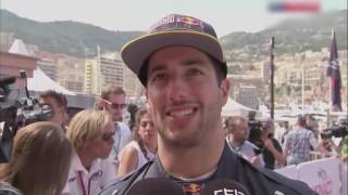 F1 2016 Monaco GP - Daniel Ricciardo's Post-Race Interview part 4 (Onlien Sporting)
