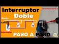 Cómo conectar 2 FOCOS con interruptor DOBLE