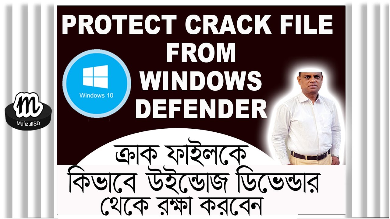 how to protect crack files from windows defender - YouTube